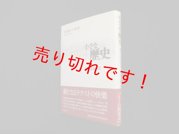 画像1: 小さな歴史　ロラン・バル/下澤和義 訳 (1)