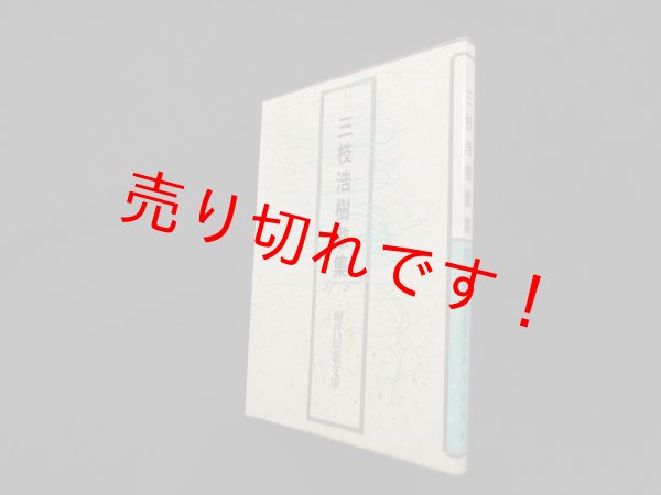 画像1: 三枝浩樹歌集　現代短歌文庫　三枝浩樹 (1)