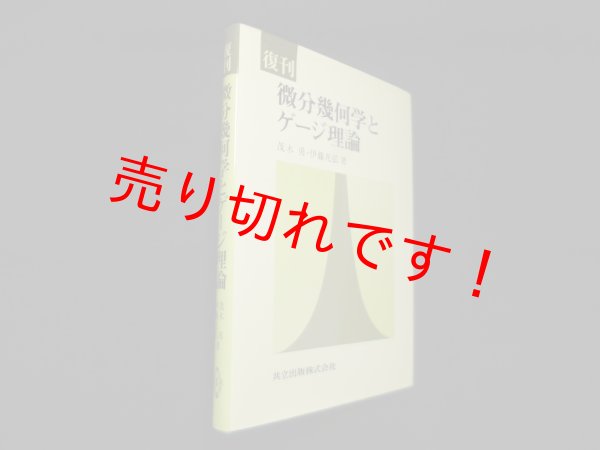 画像1: 復刊 微分幾何学とゲージ理論　茂木勇, 伊藤光弘 (1)