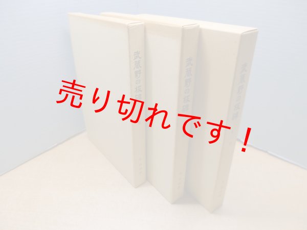画像1: 武蔵野の板碑　全3冊揃　今淳治郎 (1)