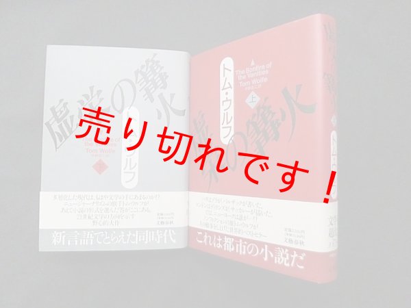 画像1: 虚栄の篝火　上下2冊セット　トム・ウルフ/中野圭二 訳 (1)