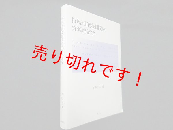 画像1: 持続可能な開発の資源経済学　岩崎寿男 (1)