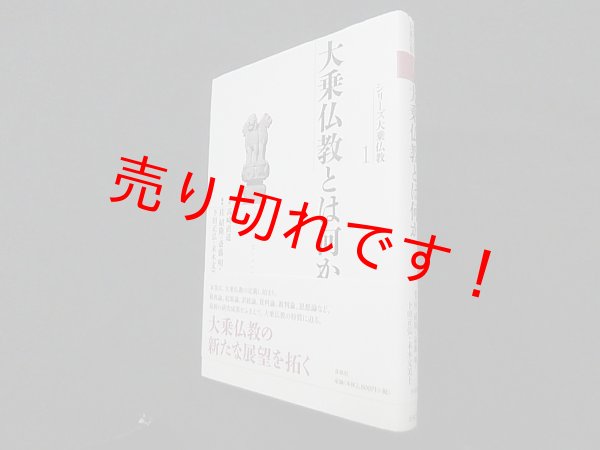 画像1: 大乗仏教とは何か (シリーズ大乗仏教 第1巻)　桂紹隆 他編/高崎直道 監修 (1)