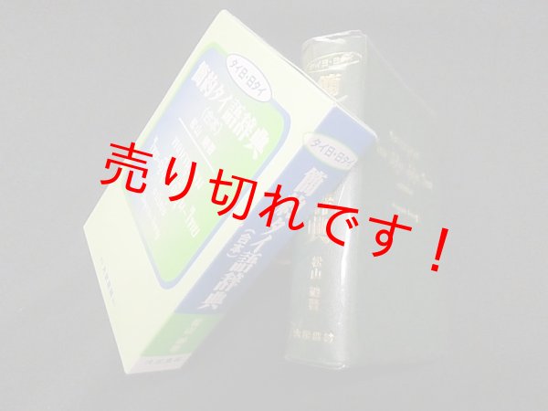 画像1: タイ日・日タイ 簡約タイ語辞典(合本)　松山納 (1)