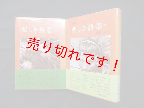 画像1: 悲しき熱帯　上下 2冊セット　レヴィ=ストロース/川田順造 訳 (1)