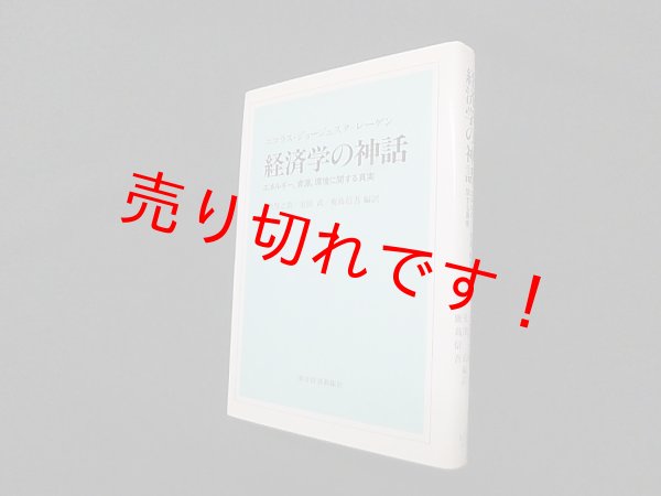 画像1: 経済学の神話―エネルギー,資源,環境に関する真実　ニコラス・ジョージェスク/小出厚之助 訳 (1)