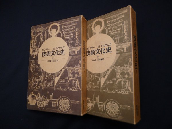 画像1: 技術文化史　上下2冊セット　T.K.デリー,T.I.ウィリアムズ/田中実 他訳 (1)