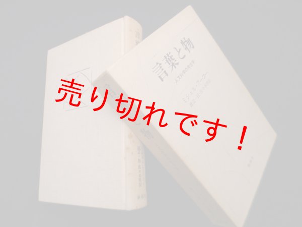 画像1: 言葉と物―人文科学の考古学　ミシェル・フーコー/渡辺一民 他訳 (1)