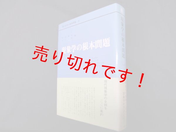 画像1: 現象学の根本問題（現代哲学の根本問題8）　新田義弘 他編 (1)