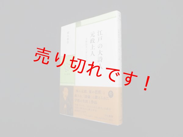画像1: 江戸の大詩人　元政上人―京都深草で育んだ詩心と仏教 (中公叢書)　植木雅俊 (1)