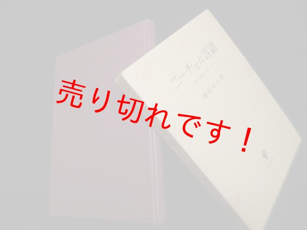 画像1: ニーチェと言語―詩と思索のあいだ　薗田宗人 (1)