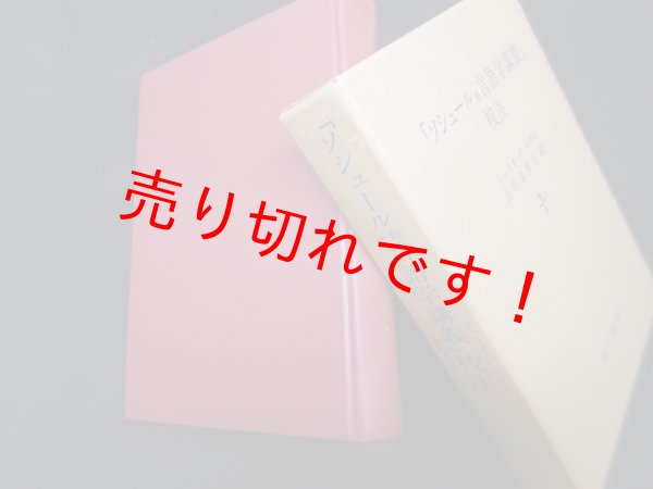 画像1: 「ソシュール一般言語学講義」校注　トゥリオ・デ・マウロ/山内貴美夫 訳 (1)