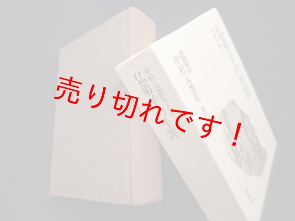画像1: 中村元選集決定版　第13巻　仏弟子の生涯　原始仏教III　中村元 (1)