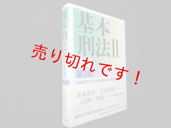 画像1: 基本刑法II―各論 第3版　大塚裕史 他 (1)