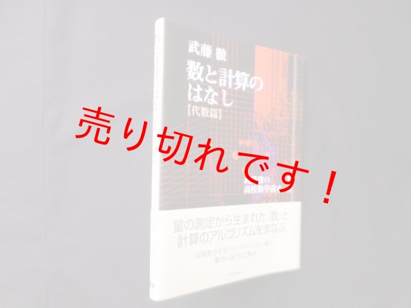 画像1: 数と計算のはなし（代数篇 ）（武藤徹の高校数学読本 1）　武藤徹 (1)