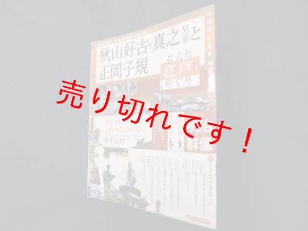 画像1: ぶらり江戸めぐり 3 秋山好古・真之兄弟と正岡子規 (毎日ムック)　毎日新聞社 (1)