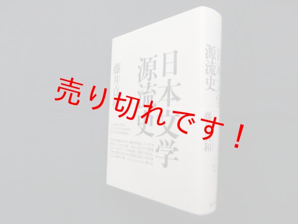 画像1: 日本文学源流史　藤井貞和 (1)