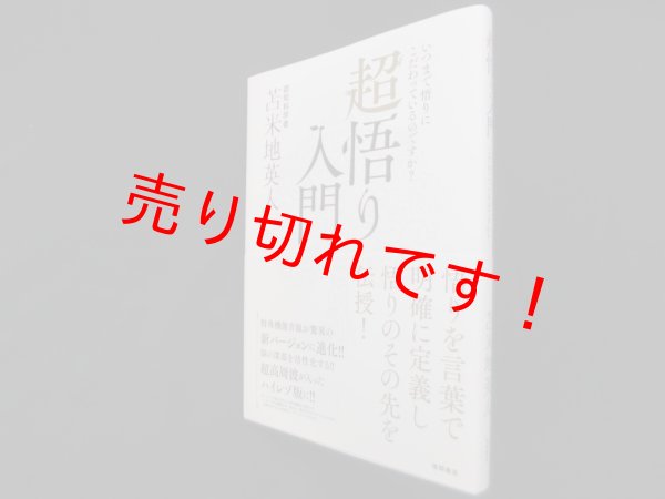 画像1: 超悟り入門―いつまで悟りにこだわっているのですか?　苫米地英人 (1)