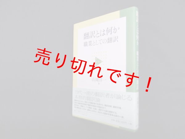 画像1: 翻訳とは何か―職業としての翻訳　山岡洋一 (1)