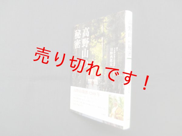 画像1: 高野山の秘密　日野西眞定 (1)