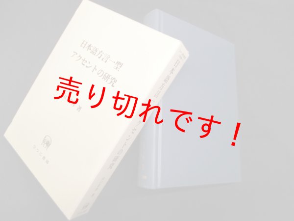 画像1: 日本語方言一型アクセントの研究 (ひつじ研究叢書)　山口幸洋 (1)