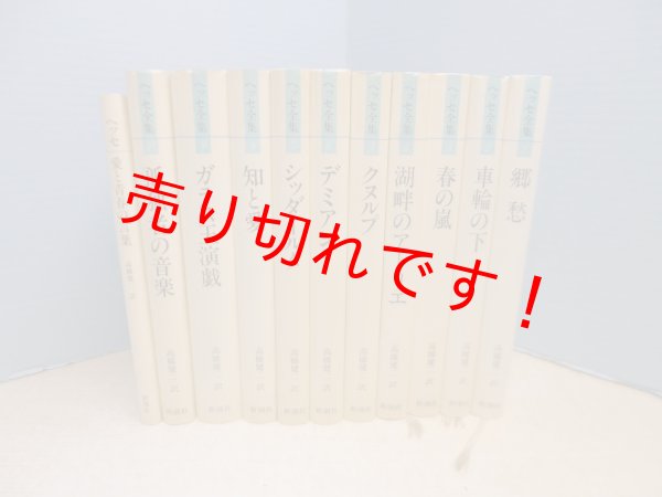 画像1: ヘッセ全集(付録共)　全11冊揃　高橋健二 訳 (1)