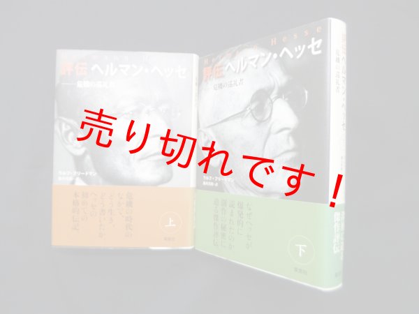 画像1: 評伝ヘルマン・ヘッセ　上下2冊揃　ラルフ・フリードマン/藤川芳朗 訳 (1)