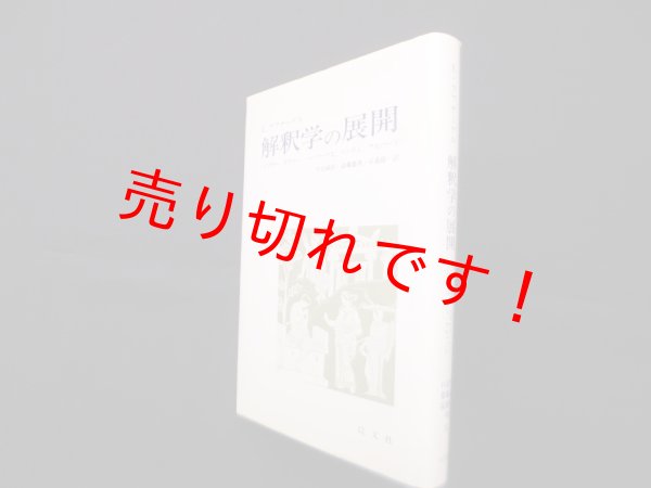 画像1: 解釈学の展開―ハイデガー、ガダマー、ハーバーマス、ベッティ、アルバート　E.フフナーゲル/竹田純郎 他訳 (1)