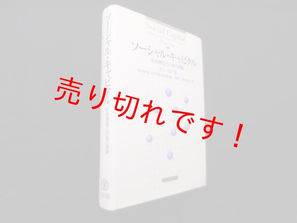 画像1: ソーシャル・キャピタル―社会構造と行為の理論　ナン・リン/筒井淳也 他訳 (1)