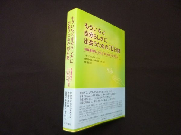 画像1: もういちど自分らしさに出会うための10日間―自尊感情をとりもどすためのプログラム　デビッド D. バーンズ/野村総一郎 他監修・監訳 (1)